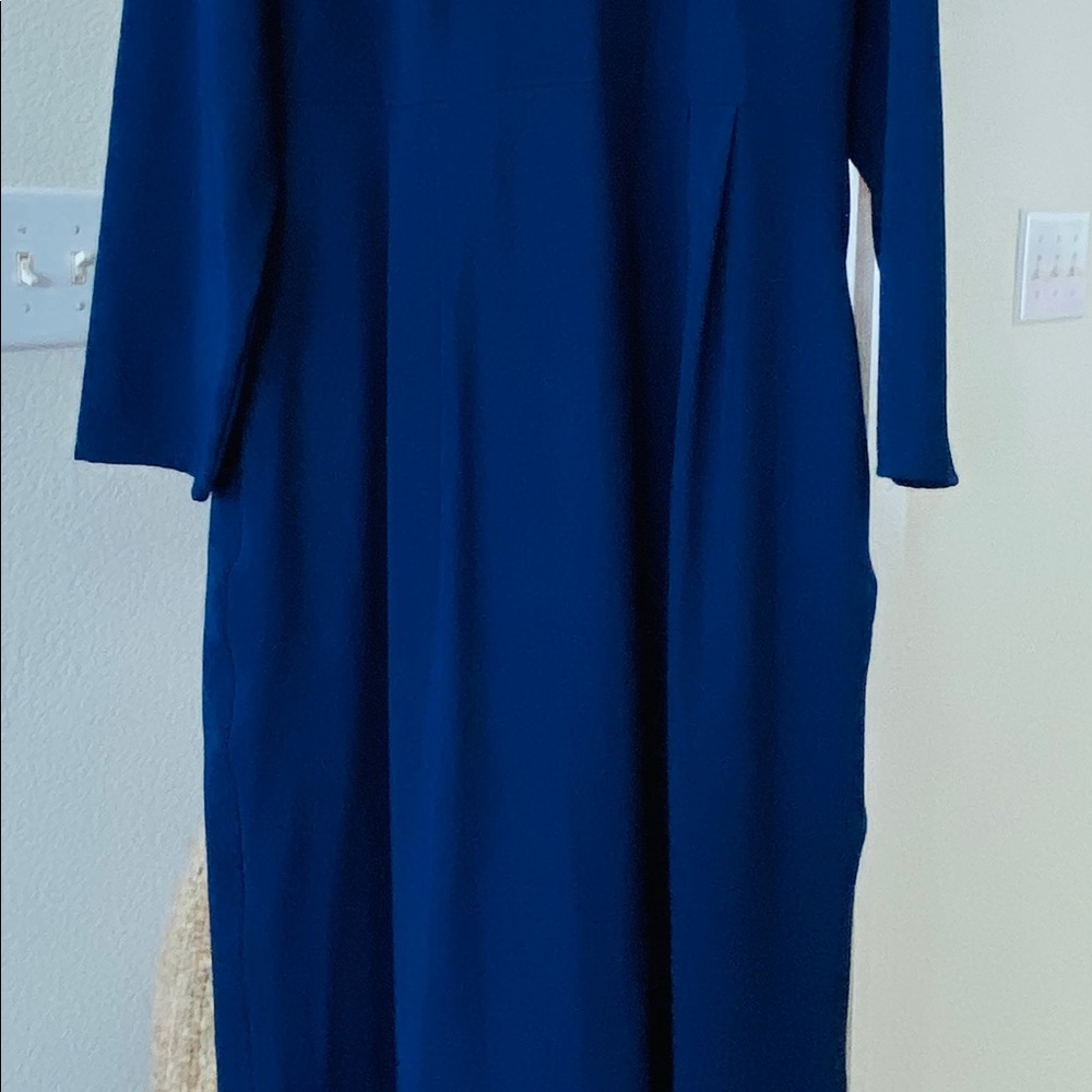Annah Hariri Blue Abaya Dress